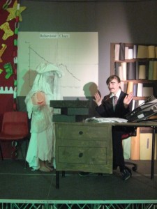 Mr Humbug and the Ghost of Christmas Present