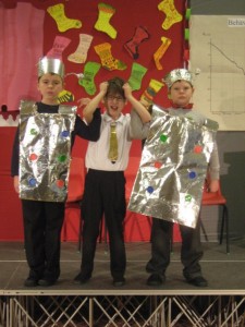 The Robots grab a pupil who has lost the plot