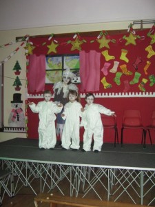 The mini ghosts and Miss Penny Pincher